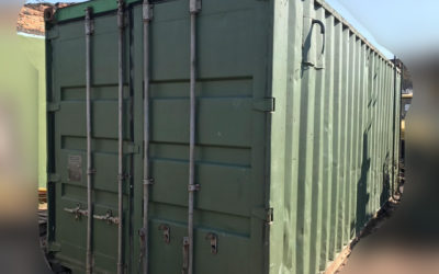 Container Aço 20 Pés 6,0×2,40×2,60 M 5593